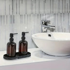 Vanity Tray - Bathroom Silicone Countertop Organizer
