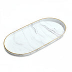 Vanity Tray - Non-Slip Marble Large