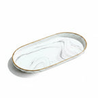 Vanity Tray - Non-Slip Marble Large