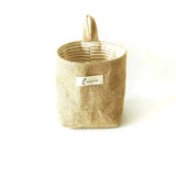 Eco-Friendly Jute Cotton and Linen Hanging BagEco-Friendly Jute Cotton and Linen Hanging Bag