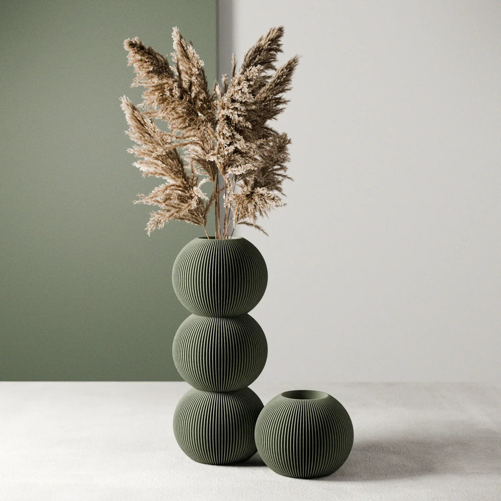 Bubble Vase, back view - House Of Avana