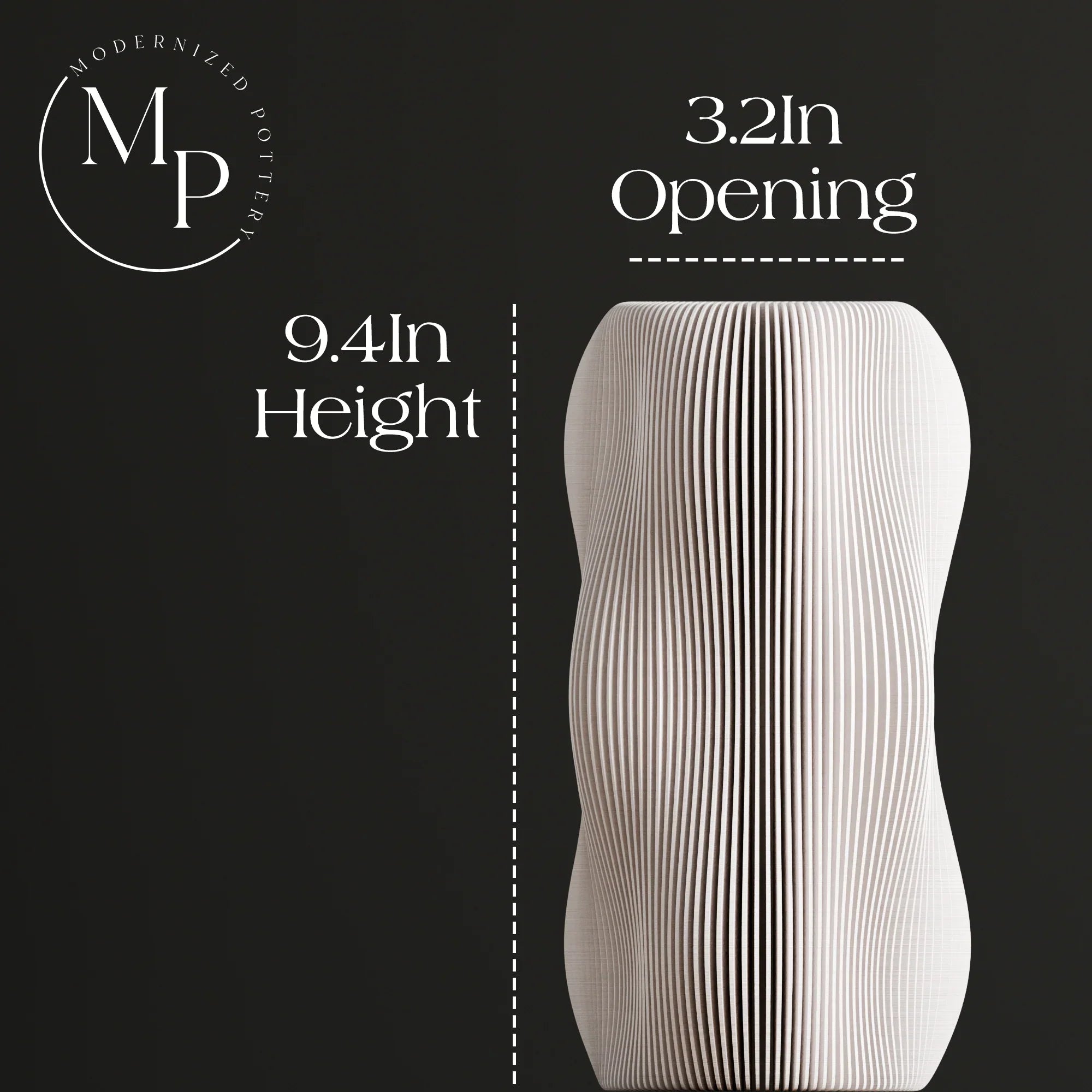 Bubbly Vase, close-up view - House Of Avana