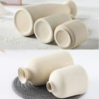 Ceramic Vase Set of Modern Boho Style Vases, alternate view - House Of Avana