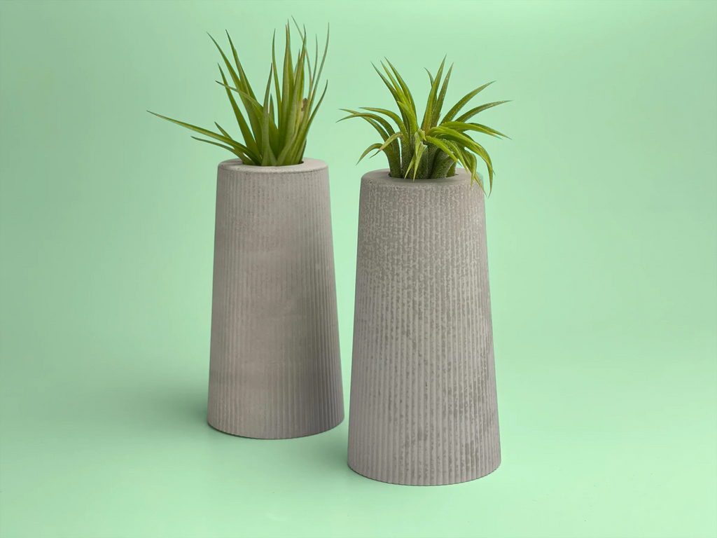 Fat Mini Vase | Air Plant Holder, side view - House Of Avana