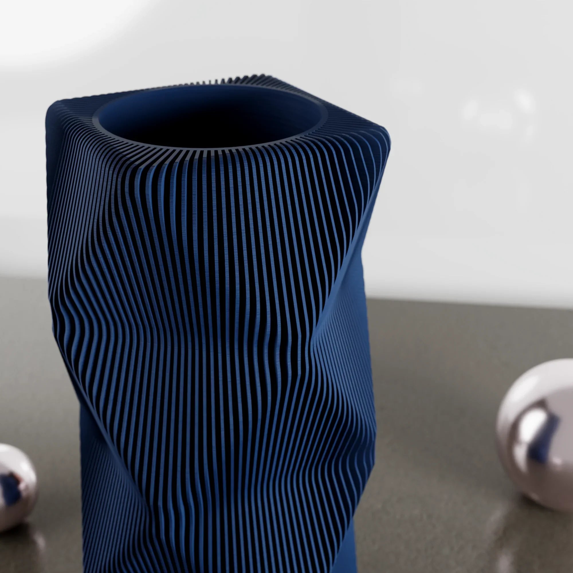 Mountain Vase, angled view - House Of Avana