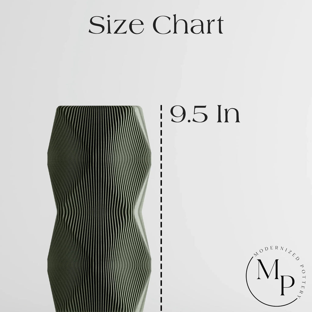 Mountain Vase, top view - House Of Avana