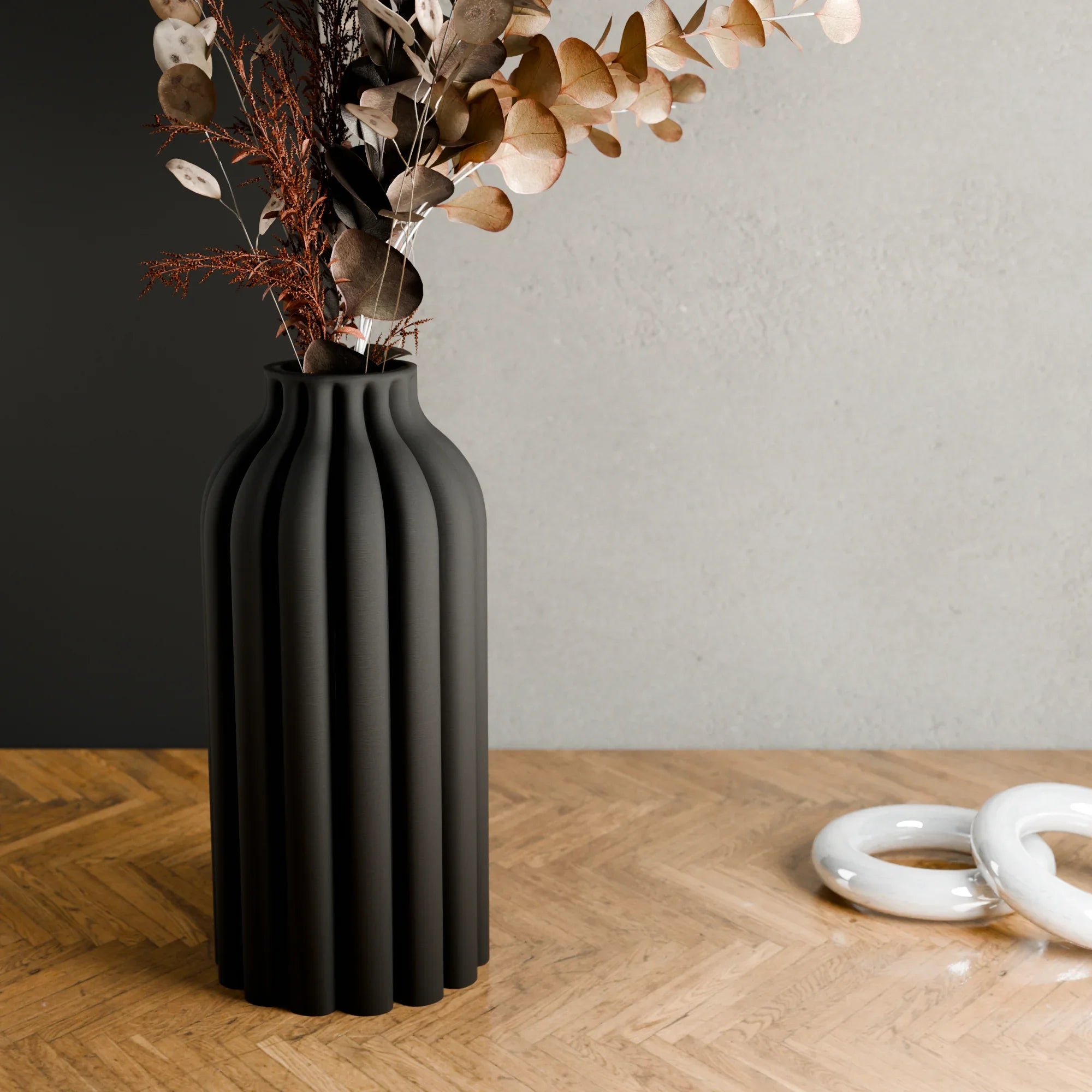Pillar Vase, angled view - House Of Avana