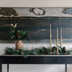 12" Terracotta Vase with Handles, detail shot - House Of Avana