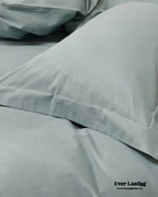 Velvære Luxe Solid Color Cotton Bedding Set / Brown Ever Lasting