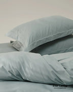 Velvære Luxe Solid Color Cotton Bedding Set / Teal Ever Lasting