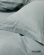 Velvære Luxe Solid Color Cotton Bedding Set / White Ever Lasting