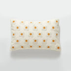 Velvet Daisy Rectangular & Square Pillow Cushion / Yellow Ever Lasting