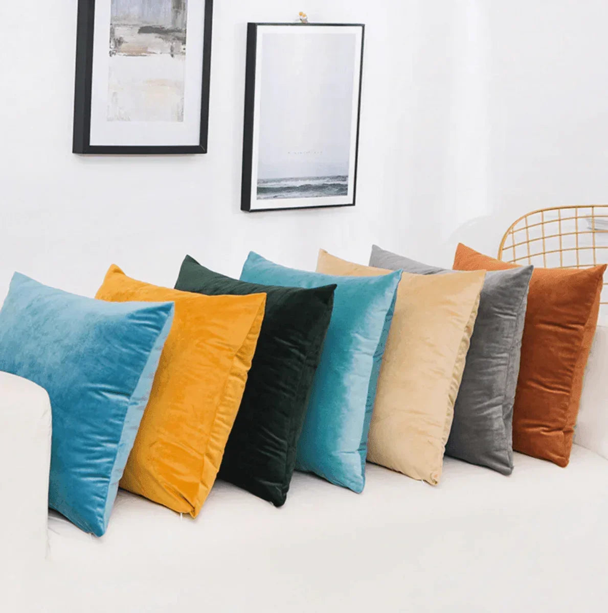 Velvet Pillows Gia Roma