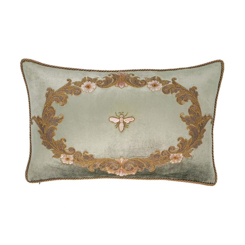 Venice Silk Velvet Throw Pillow Cover 12 X 20