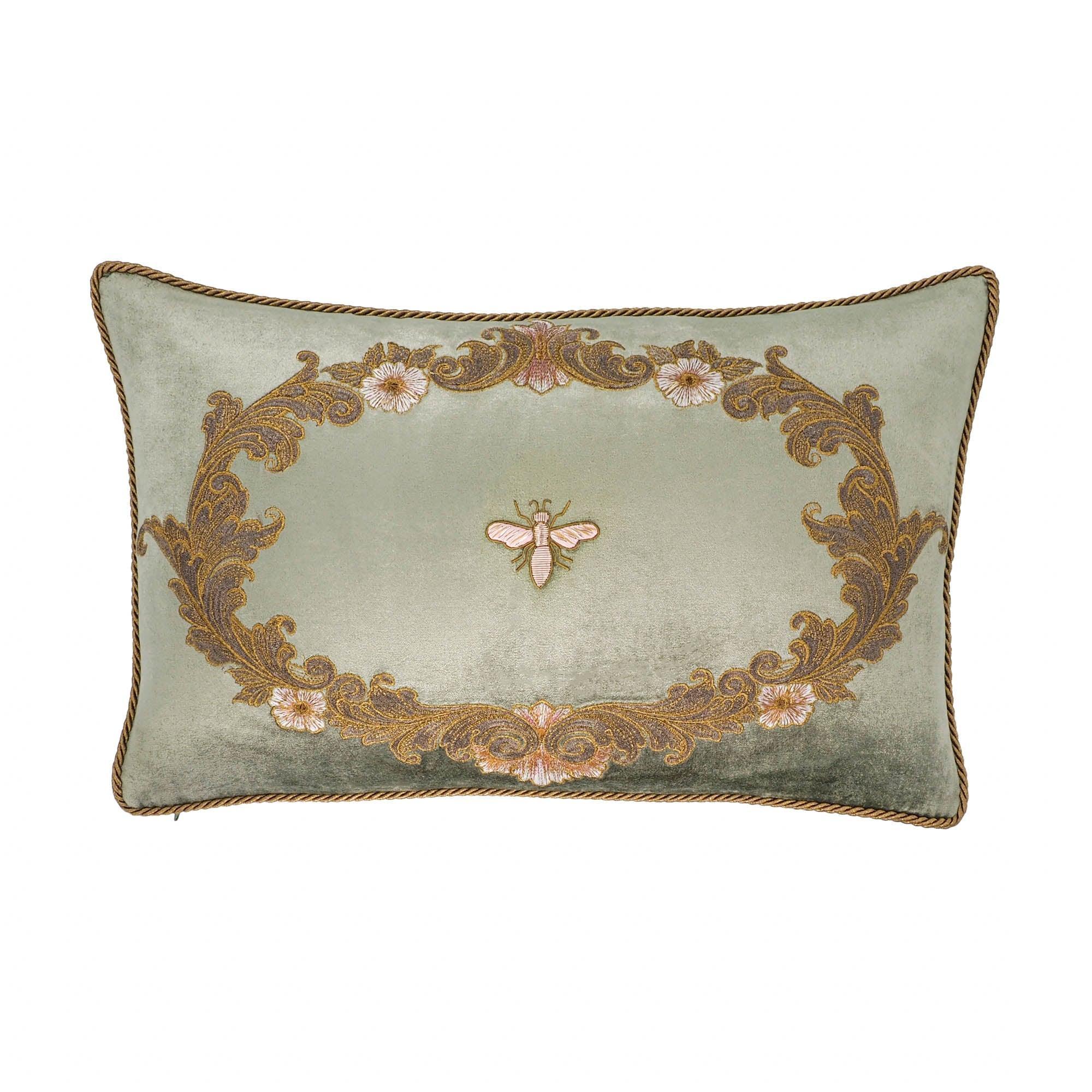 Venice Silk Velvet Throw Pillow Cover 12 X 20
