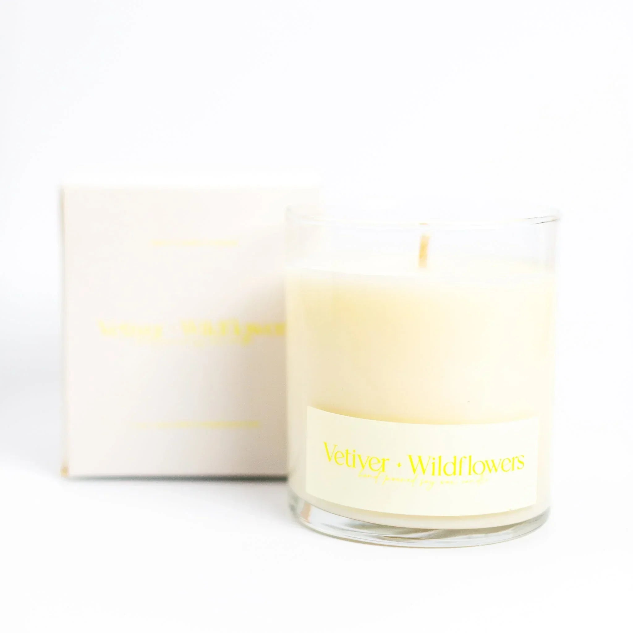 Vetiver Candle Pretty Honest Candles