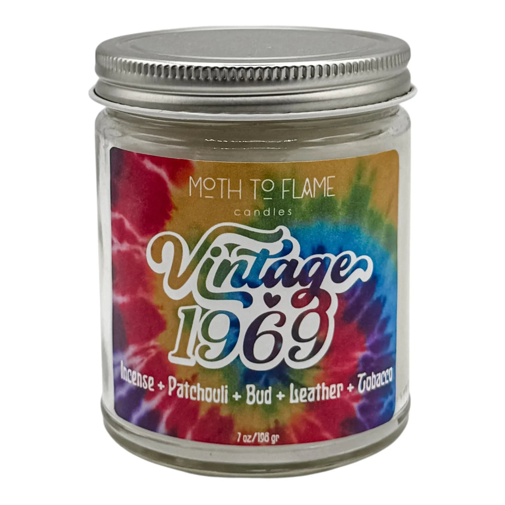Vintage – Oz / Oz Candle, back view - House Of Avana