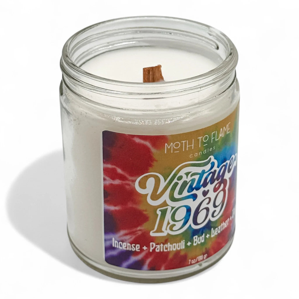 Vintage – Oz / Oz Candle, top view - House Of Avana