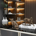 Vintage Cheetah Figurine for Home Decor House Of Avana