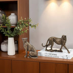 Vintage Cheetah Figurine for Home Decor House Of Avana