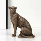 Vintage Cheetah Figurine for Home Decor - House Of Avana