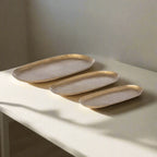 Vintage Gold Iron Serving Tray Set Vintage Shopper