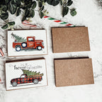 Vintage Red Truck Sign Gia Roma