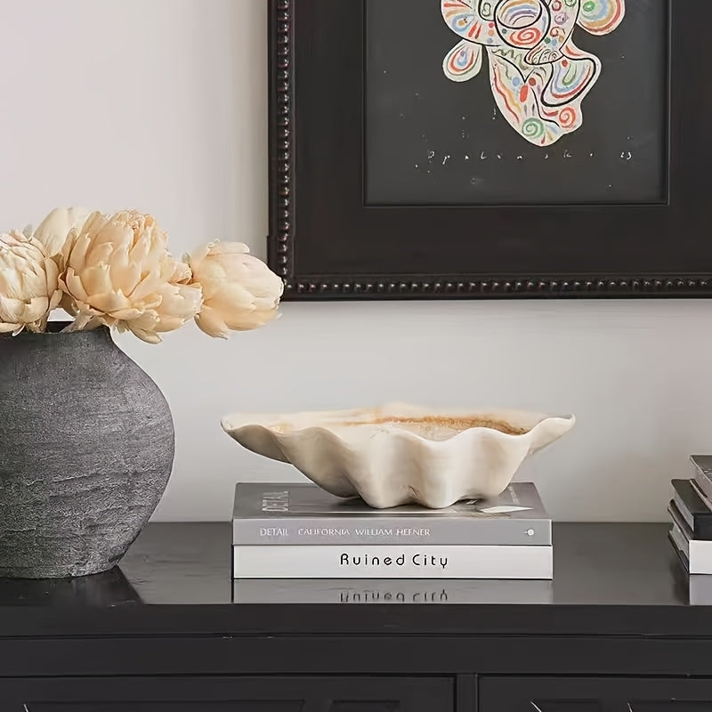 [Vintage Resin Sculpture] Vintage Abstract Animal Resin Sculpture | Polished Finish Decorative Tabletop Tray, Creative Art Piece for Home Decor - Ideal for Christmas, Valentine's, Father's & Mother's Day, Graduation - No Elec House Of Avana