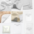 *you Create* - Safari Animals and Friends - Vintage Baby Blanket - Personalized By You, back view - House Of Avana