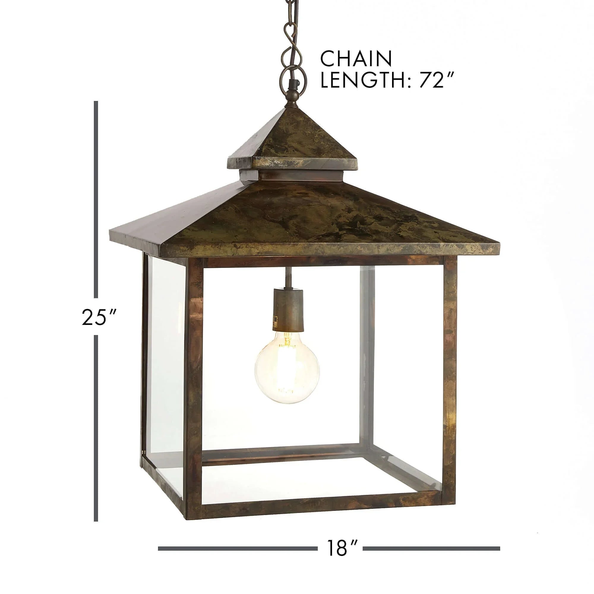 Vintage Farmhouse Hanging Lantern Light Vintage Shopper