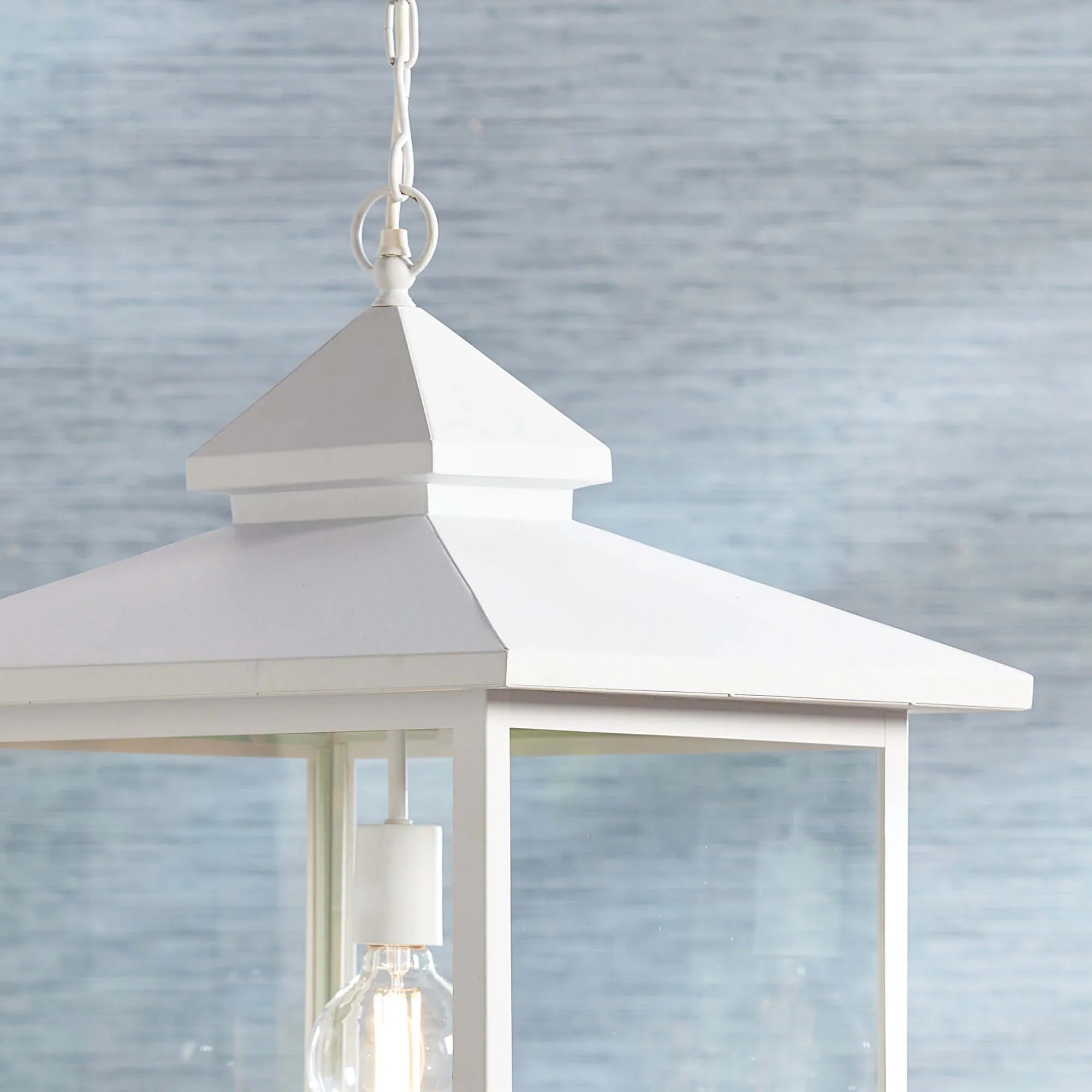 Vintage Farmhouse Hanging Lantern Light Vintage Shopper