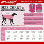 VIVAGLORY Dog Coat For Winter Dog Jacket With Harness Hole, Fleece Dog Vest For Cold Weather Dog Fleece Coat With , Warm Dog Parka Puppy Coat For Snow Puppy Jacket With Zipper, Reflective Dog Coat Dog Jacket For Hunting House Of Avana [[SKU:HOA-CRB-400]]