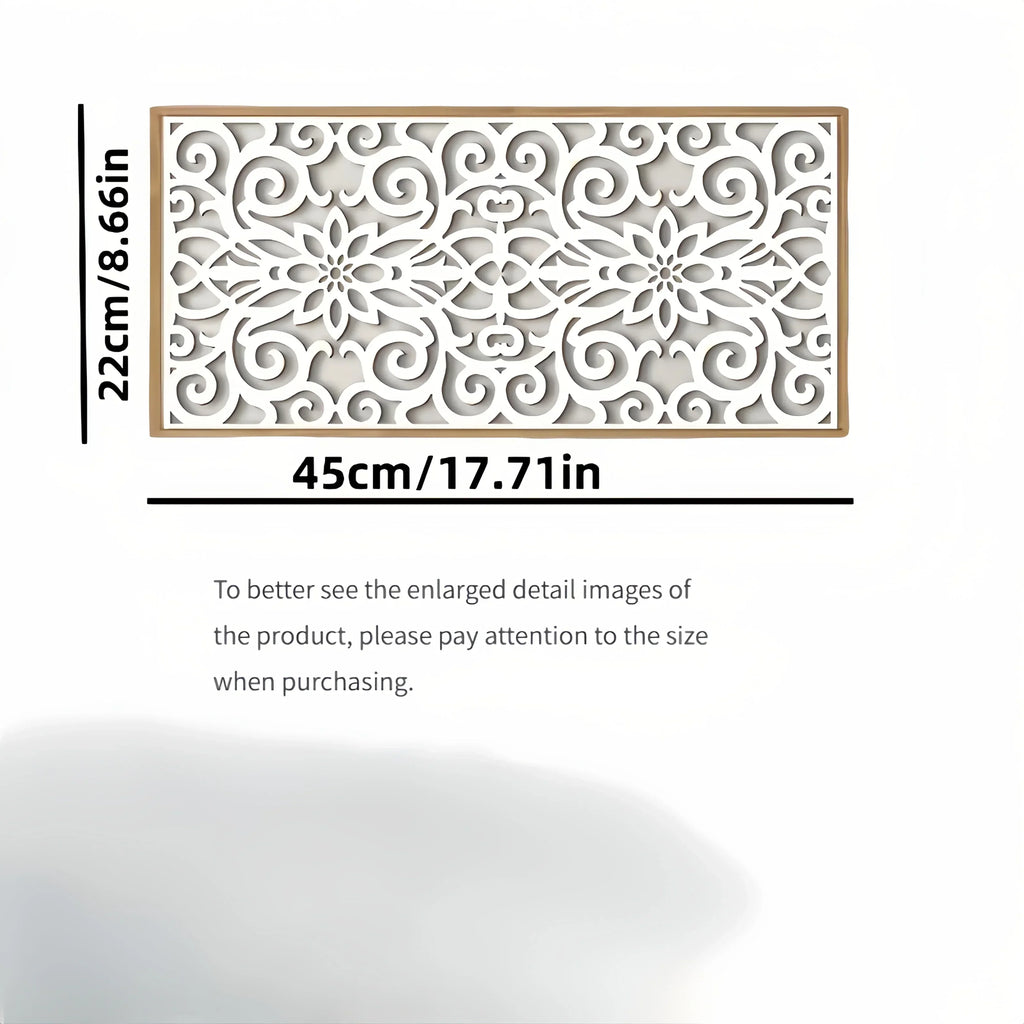 Wall Art - Geometric White Large, lifestyle image - House Of Avana