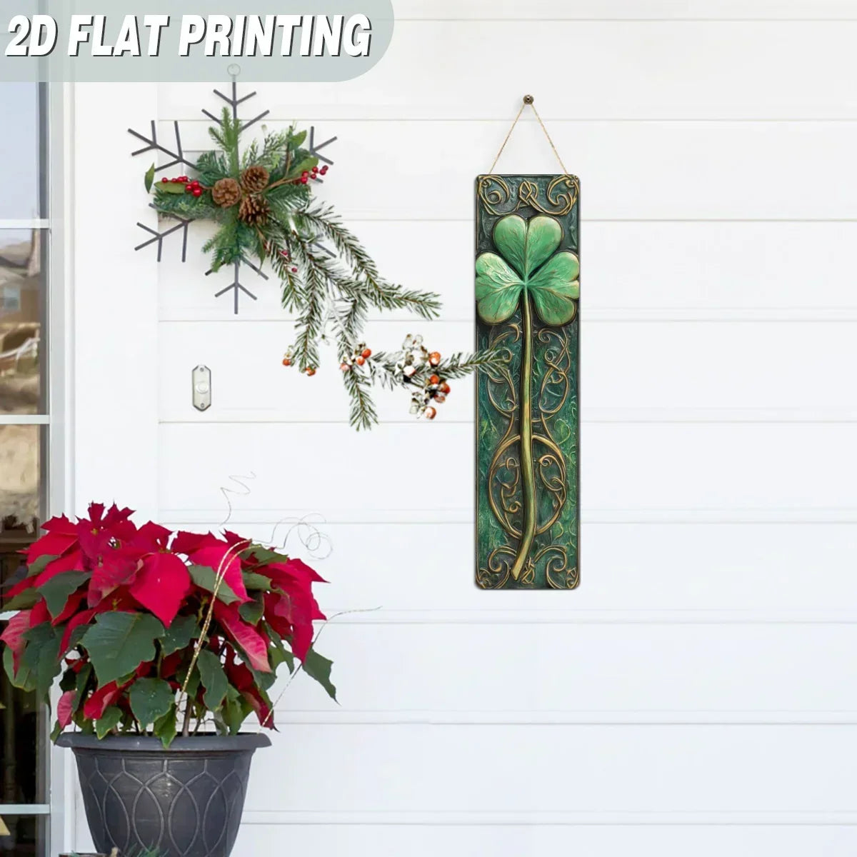 Wall Art - Vintage Metal Celtic 3.9"x15.7