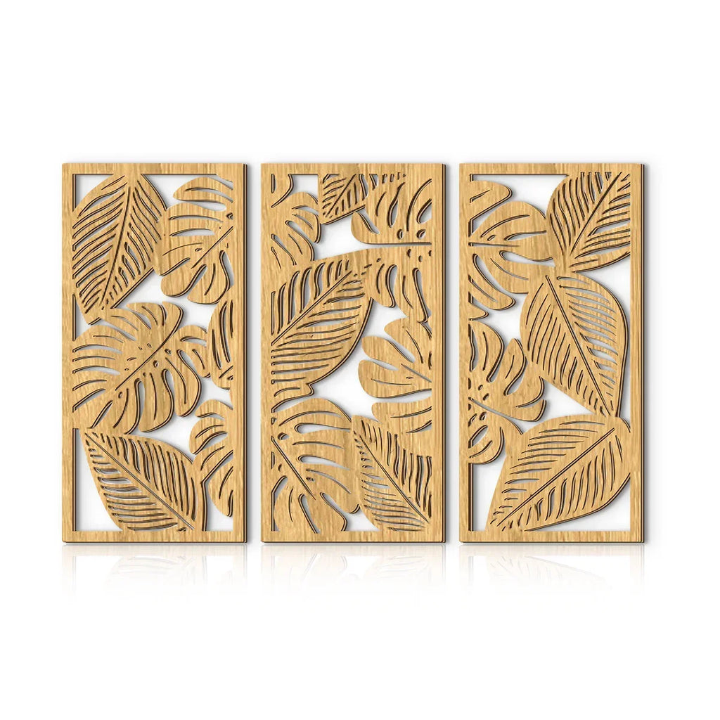 Wall Pediment - Nordic Light Wood, lifestyle image - House Of Avana
