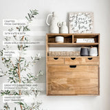 Fold Down Oak Wood Wall Shelf - House of Avana