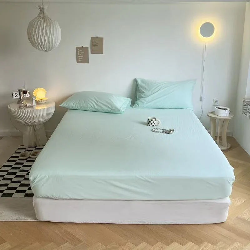 Washed Cotton Bed Sheets (15 Colors) Ever Lasting