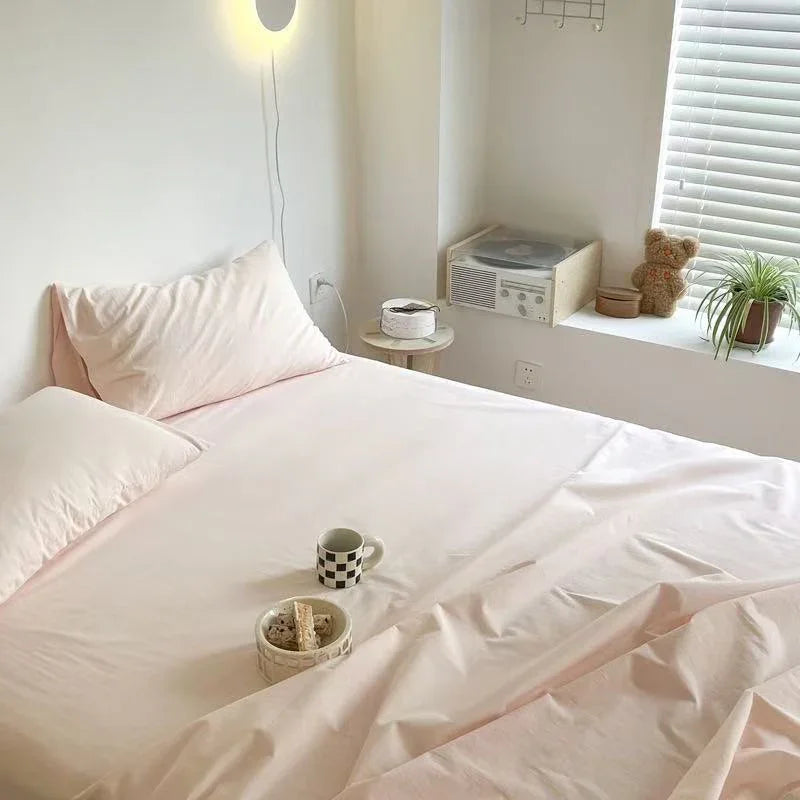 Washed Cotton Bed Sheets (15 Colors) Ever Lasting