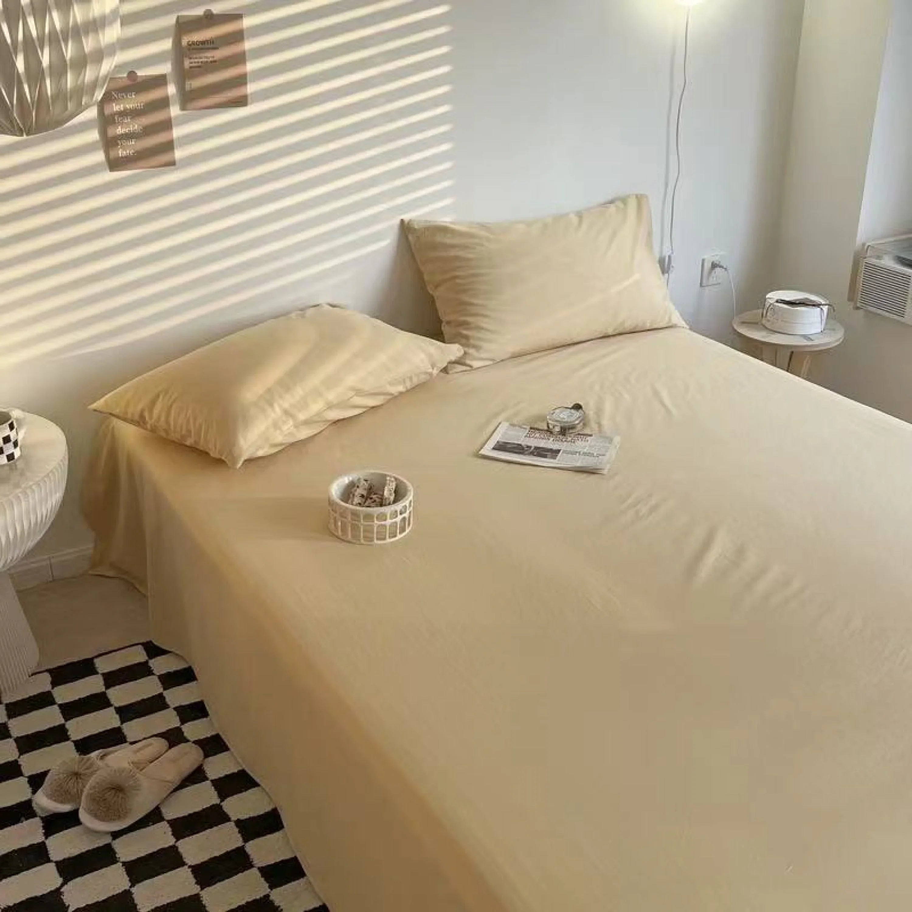 Washed Cotton Bed Sheets (15 Colors) Ever Lasting