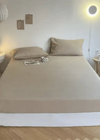 Washed Cotton Bed Sheets (15 Colors)