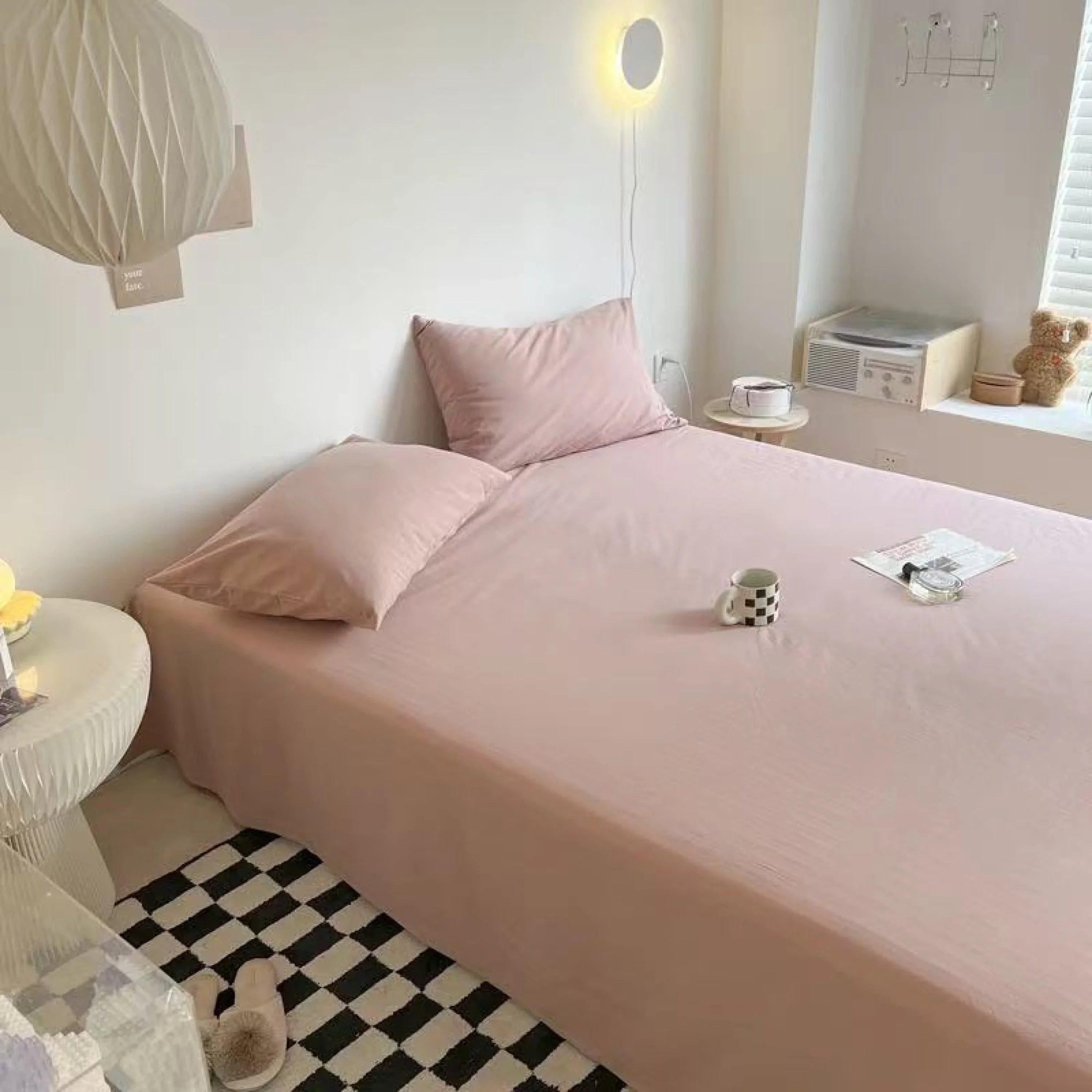Washed Cotton Bed Sheets (15 Colors) Ever Lasting