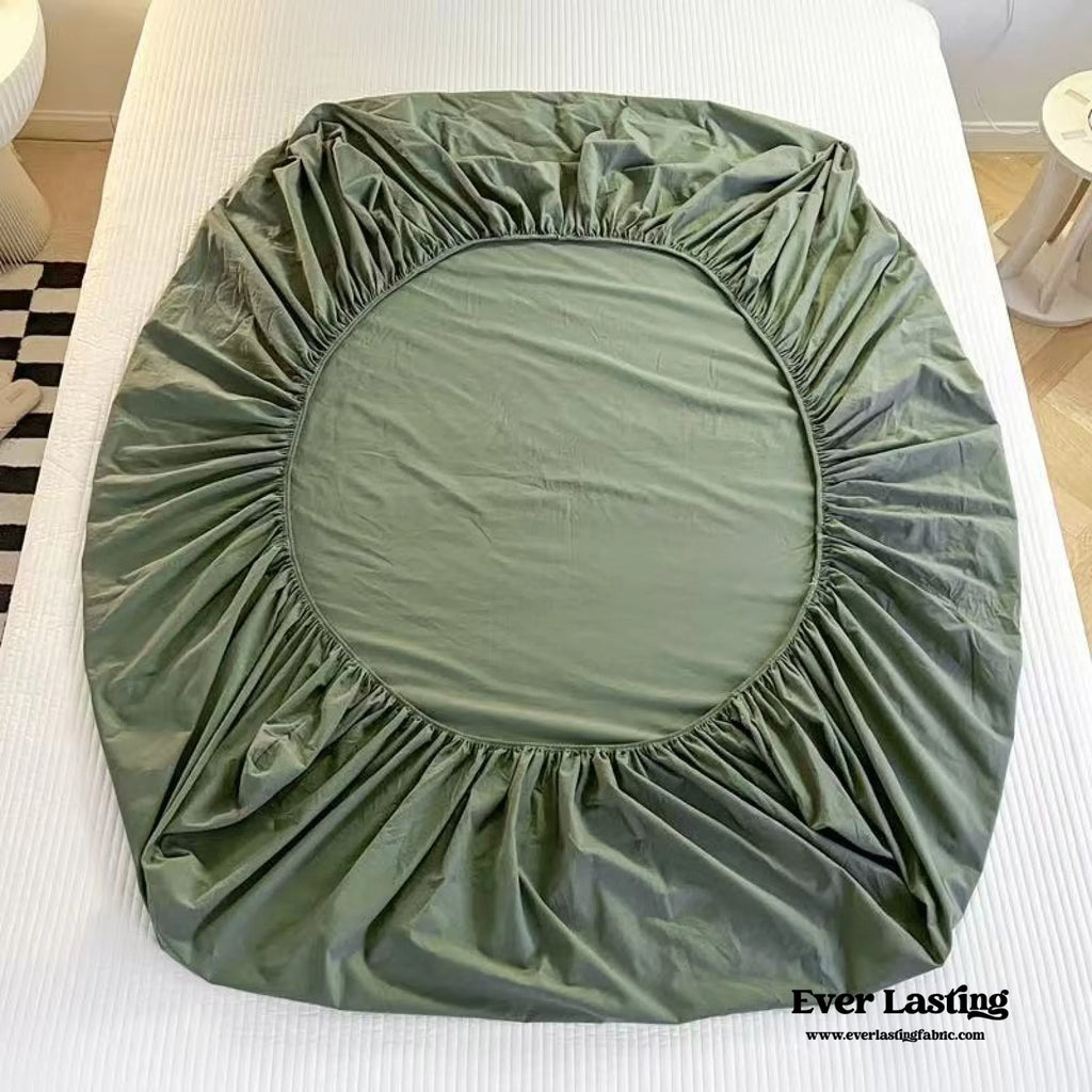 Washed Cotton Bed Sheets (15 Colors) Ever Lasting