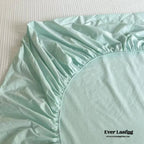 Washed Cotton Bed Sheets (15 Colors) Ever Lasting