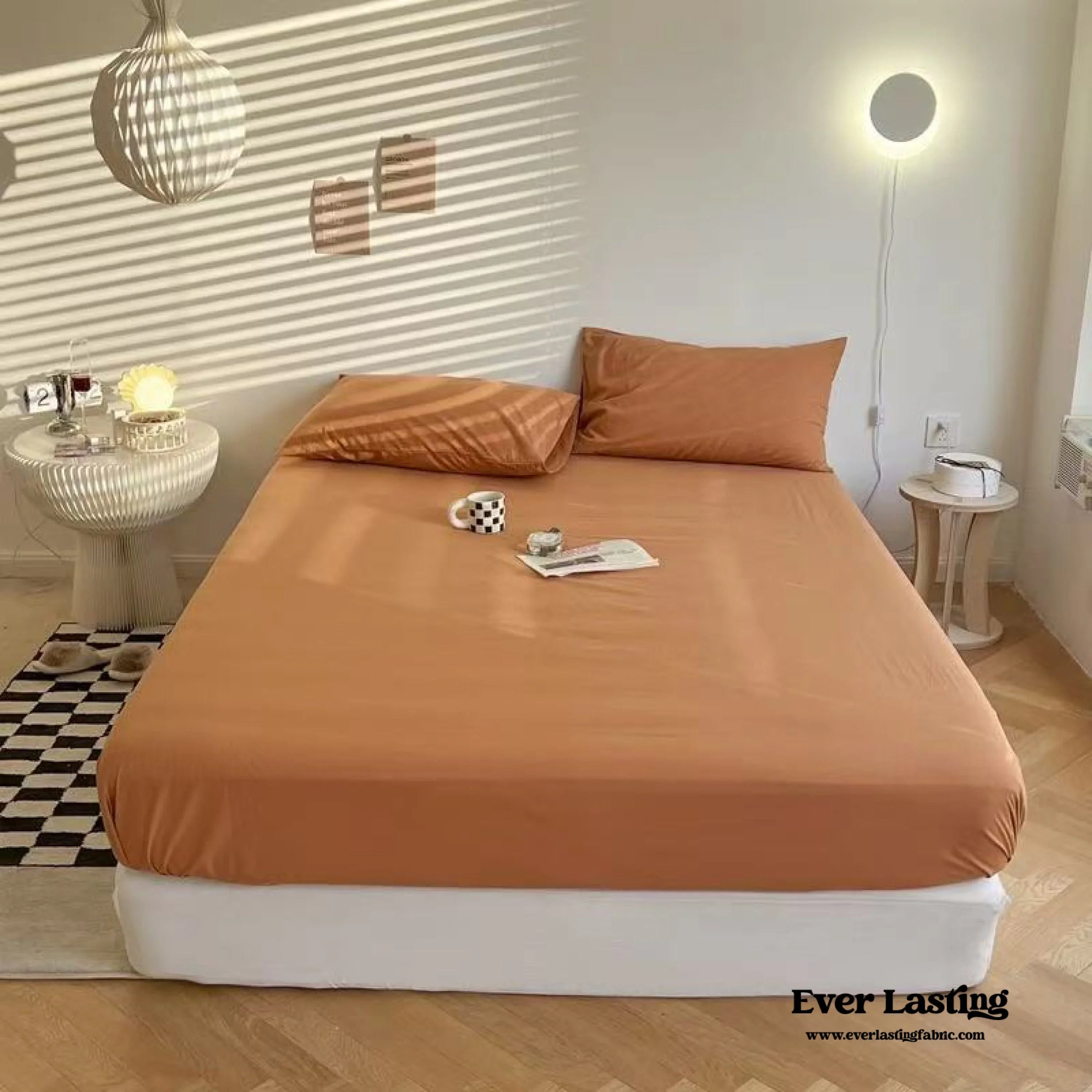 Washed Cotton Bed Sheets (15 Colors) Ever Lasting