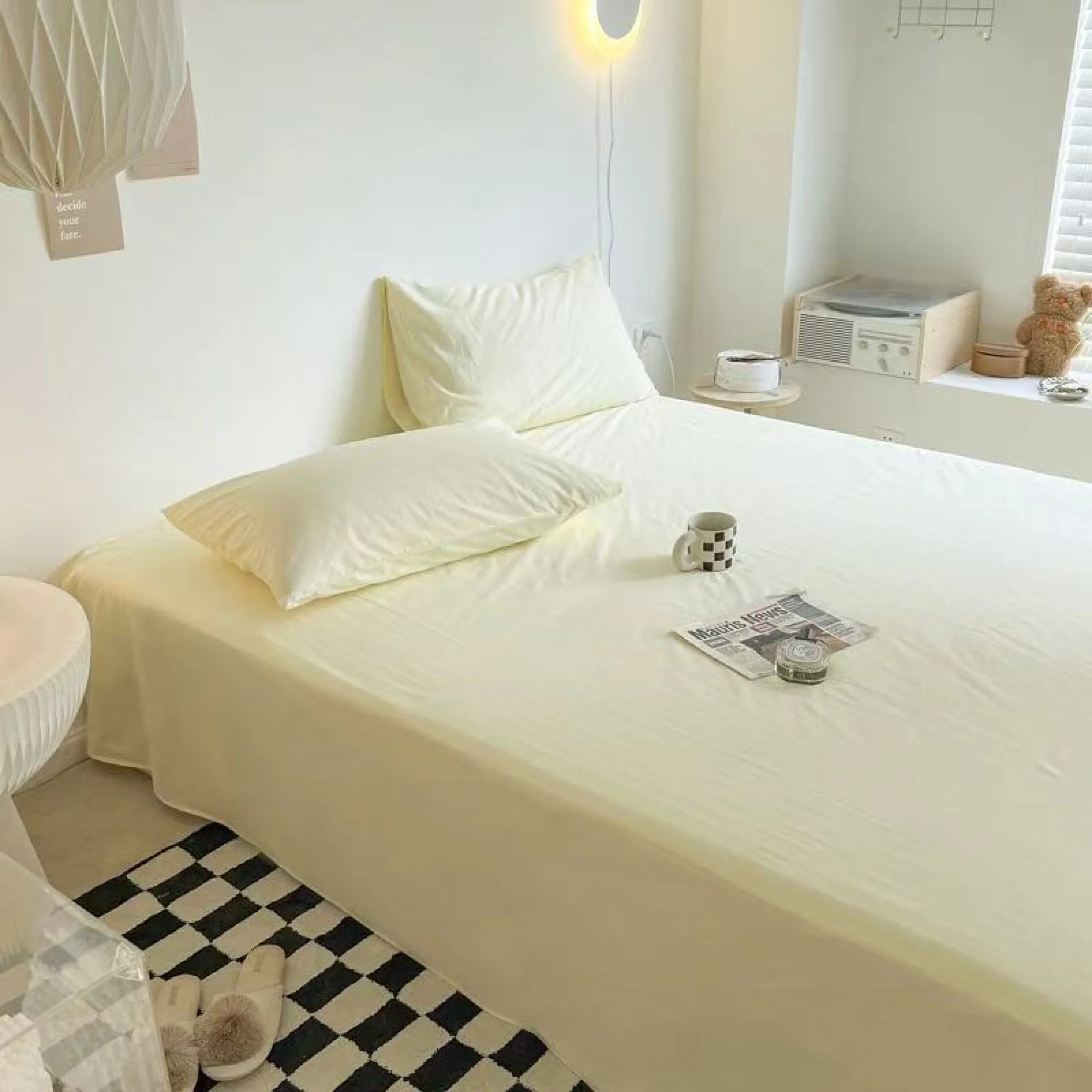Washed Cotton Bed Sheets (15 Colors) Ever Lasting
