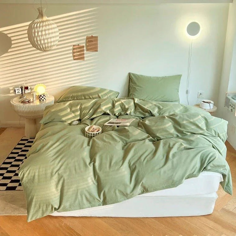 Washed Cotton Duvet Cover (14 Colors) Ever Lasting