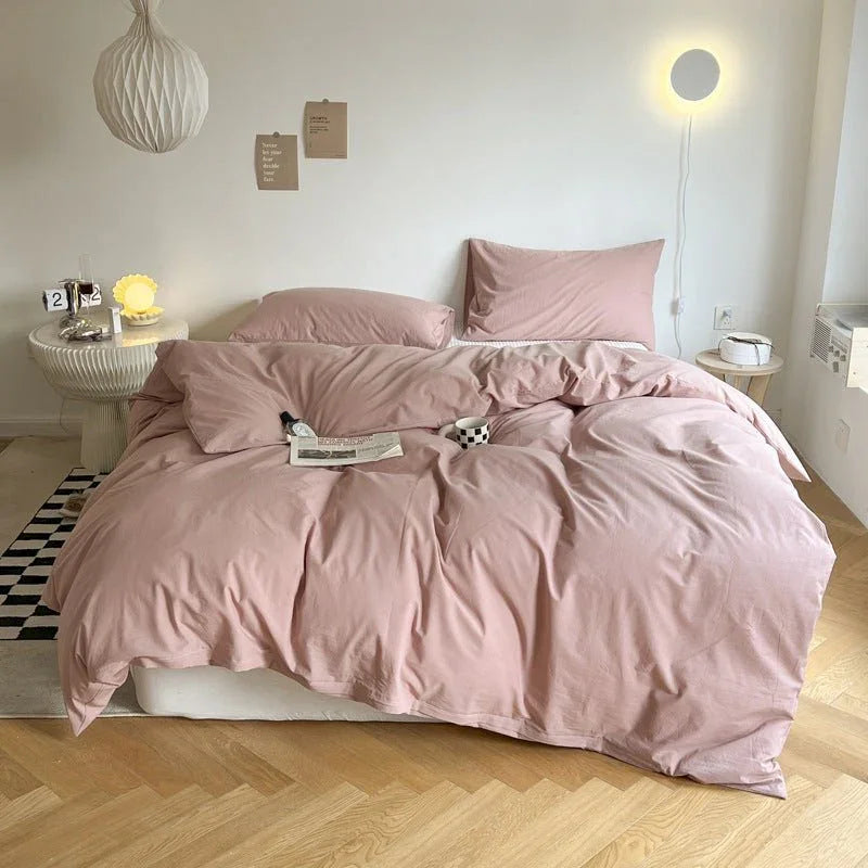 Washed Cotton Duvet Cover (14 Colors) Ever Lasting