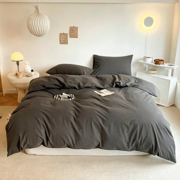 Washed Cotton Duvet Cover (14 Colors) Ever Lasting