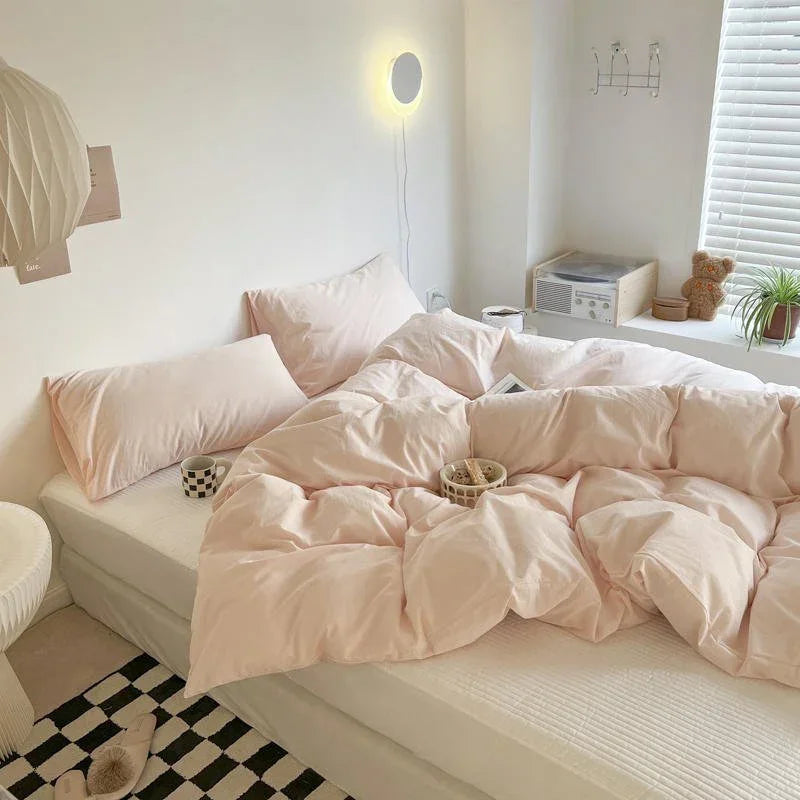 Washed Cotton Duvet Cover (14 Colors) Ever Lasting
