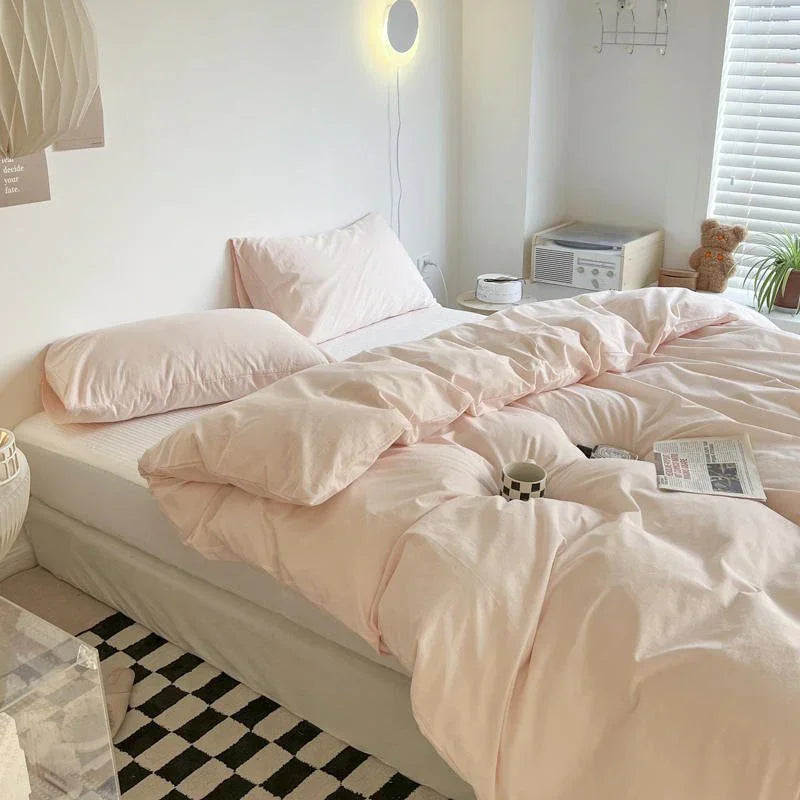 Washed Cotton Duvet Cover (14 Colors) Ever Lasting